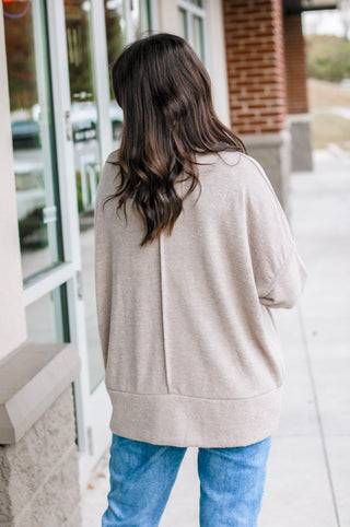 Comfy & Cute Sweater in Cocoa