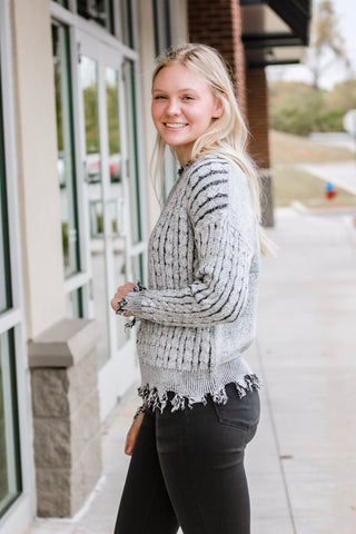 Running Behind Vintage Sweater