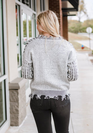 Running Behind Vintage Sweater