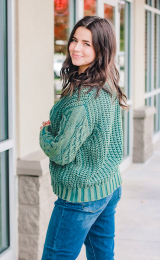 Remember to Breathe Mineral Wash Sweater