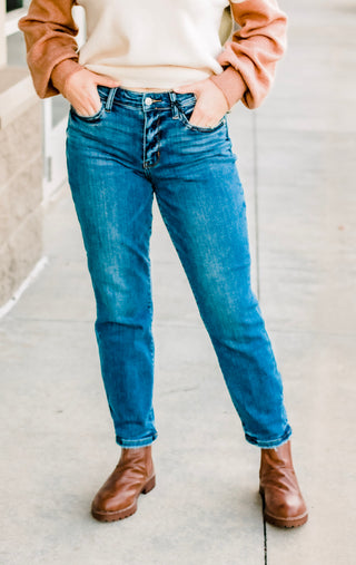 In the Middle of It Judy Blue Boyfriend Jean