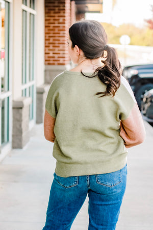 Extend an Olive Branch Sweater