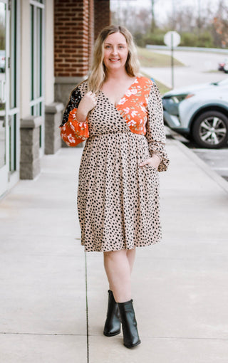 You're So Unique Patterned Dress