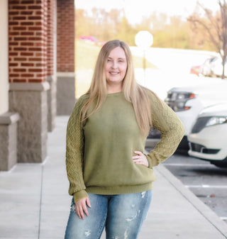 It's a Forever Feeling Olive Sweater