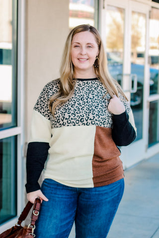 My Favorite Animal Print Sweater