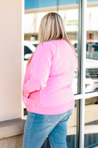 Falling for you in Hot Pink