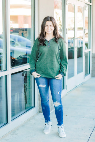 "Olive" Being So Cute Hoodie