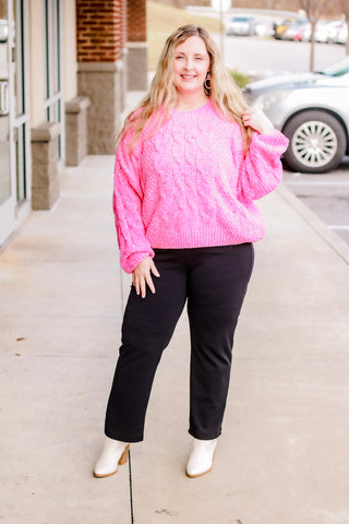 Such a Sweetheart Pink Sweater