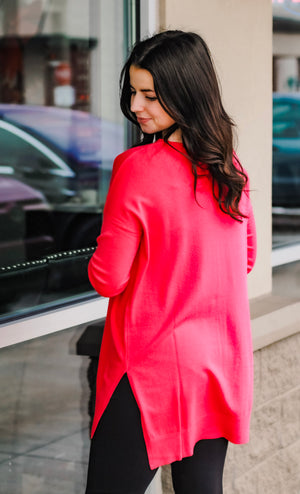 Hot Pink is Calling Sweater
