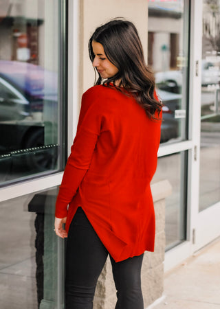 Happy Holidays Red Sweater