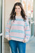 Candy Stripes Sweater in Blue/White
