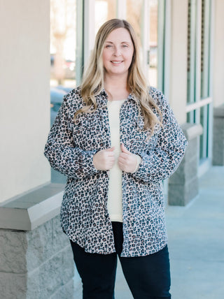 Run Wild Leopard Flannel