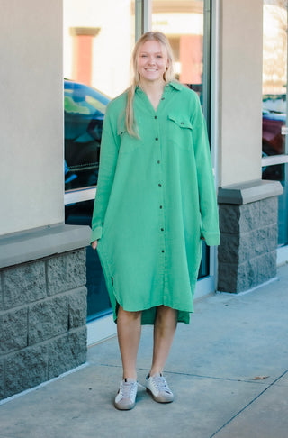 Day Date Dress in Aloe