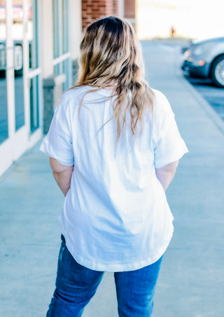 It's the Small Things Basic Top in White