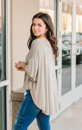 This is My Favorite Basic Top in Eggshell