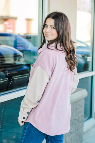 This is Forever Colorblock Shacket