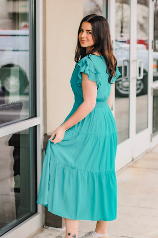 She's Jaded Midi Dress