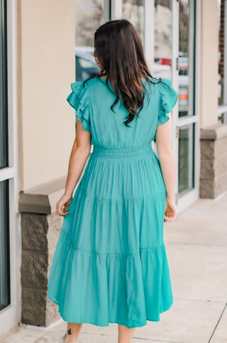 She's Jaded Midi Dress