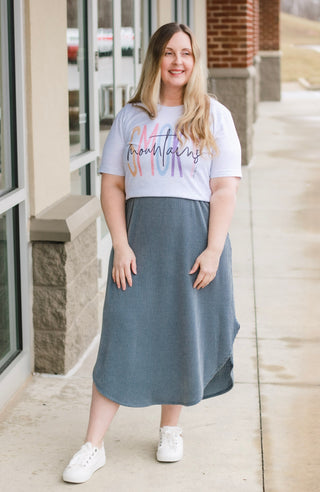 Keeping It Casual Ribbed Tank Dress