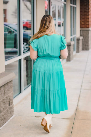 She's Jaded Midi Dress