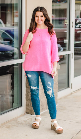 The Good Life Cotton Candy Sweater