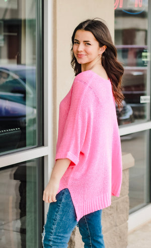 The Good Life Cotton Candy Sweater