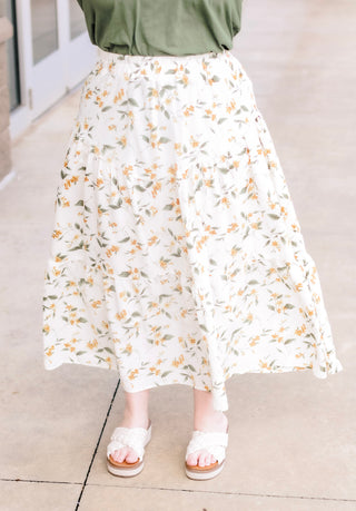 Floral Feeling Maxi Skirt