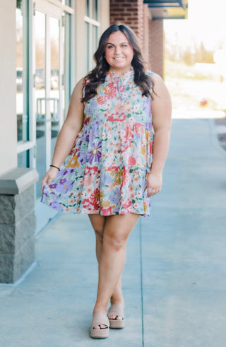 From Across the Room Floral Dress
