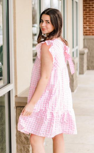 Go for It Gingham Check in Pink