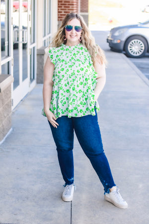 Ditsy Floral Spring Top
