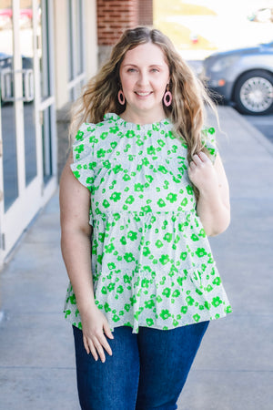 Ditsy Floral Spring Top