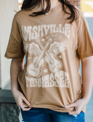 Golden Nashville Graphic Tee