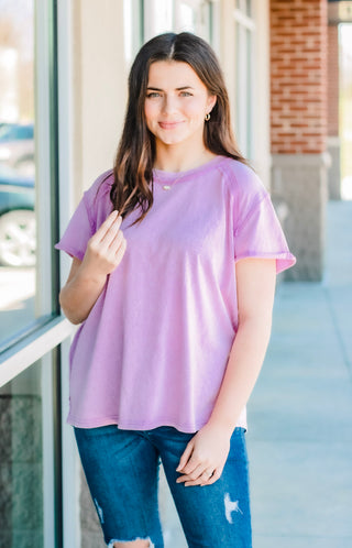 I'm Keeping This One Top in Lilac