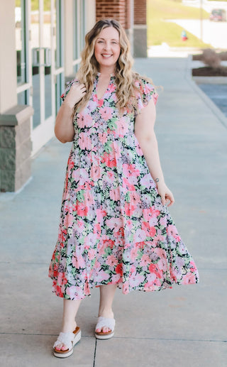 Friends of Floral Dress