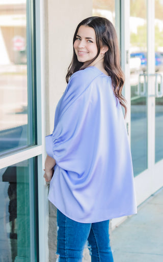 Living in Lavender Blouse