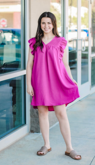 Piece of Me Purple Dress