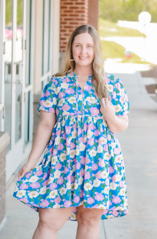 Make You Happy Floral Dress
