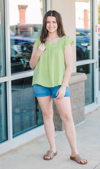 Honeydew Spring Top