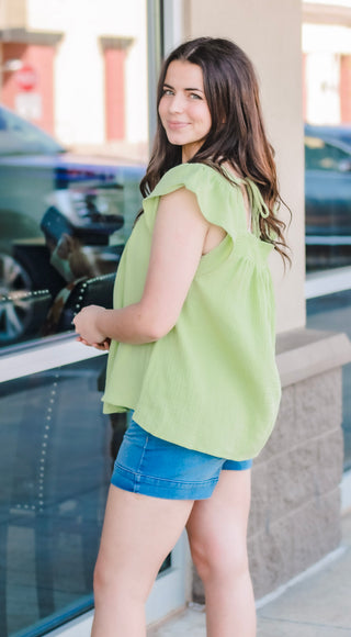 Honeydew Spring Top