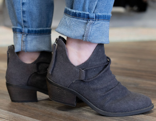 Spartan booties- charcoal
