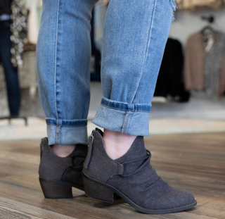 Spartan booties- charcoal