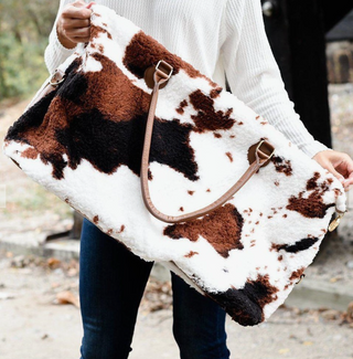 Cow Print Weekender