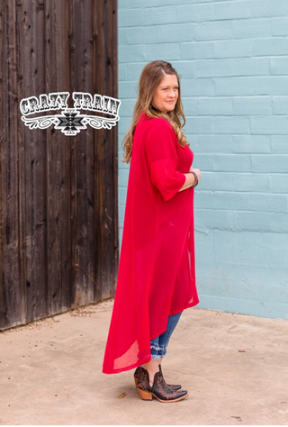 Round Red Duster