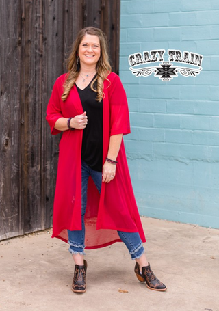 Round Red Duster