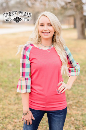 Hen House Top in Coral