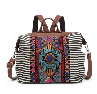 Lexie Aztec Backpack/Satchel