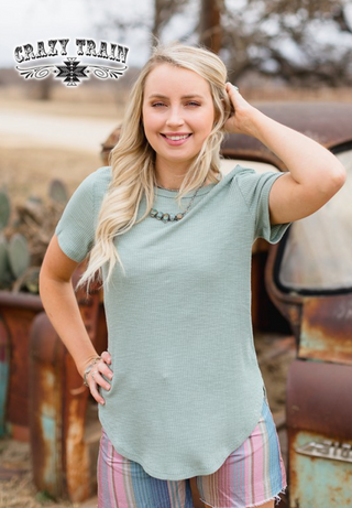 Vintage Solid Choice in Sage