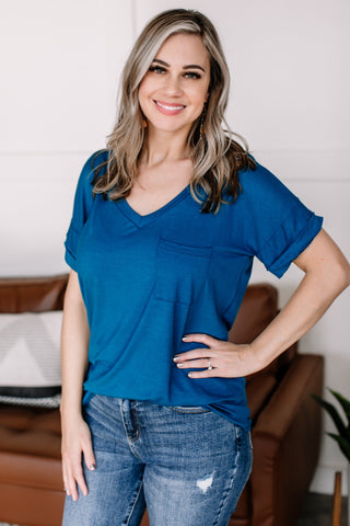 Pocketful Of Basics In Teal