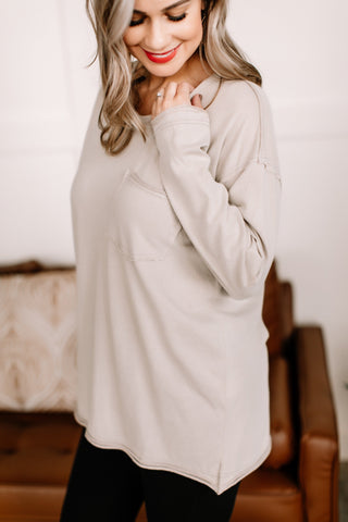 Doing What We Love Top In Latte