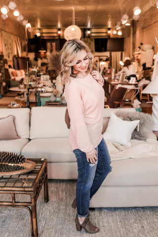 Pretty In Pink Long Sleeved top